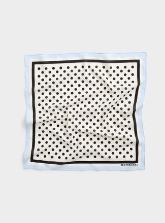 Marimekko Womens Astrilli Pallo polka-dotted scarf
