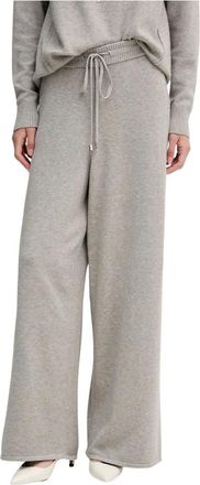 Joseph Ribkoff Wijde Loungebroek - Dames - Sweatpants - Grijs - S - Leer - Broeken