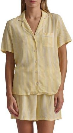 Splendid 2-Piece Pajama Set in Chambrey Stripe at Nordstrom Rack, Size X-Small