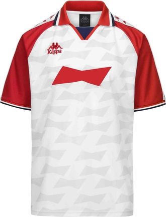Kappa Tops, Heren, Wit, M, Markus Retro Shirt