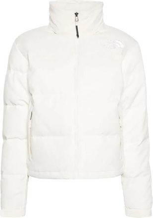 The North Face Ripstop Nuptse Donsjack White Dune - Dames - Ski Jassen - Wit - XS - Polyester - Fitness