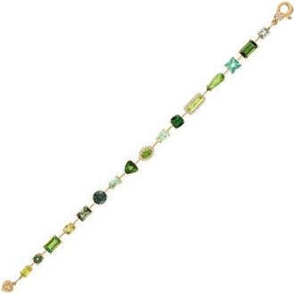 Eden Presley Rock Candy Lobster Bracelet in Green at Nordstrom, Size 6.5