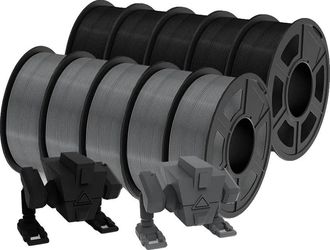 OEM Filamento Para Impresora 3d, Mayor Resistencia, F&aacute;cil De Usar, Pla P 5bk 5gy 11kg