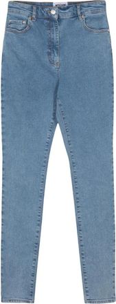 Moschino Blauwe Skinny Jeans Casual Stijl - Dames - Skinny Jeans - Blauw - W29 - Katoen - Jeans