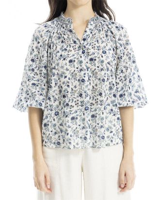 Max Studio 3/4-Sleeve Blouse