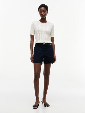 Tommy Hilfiger Womens Classic 5 Short - Navy - 10