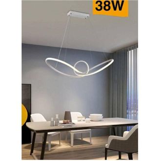 Trade Shop Trade Shop Traesio - Trade Shop - Led Steel Modern Equipo 38 W Luz 6500k 3000k 4000k A07-b