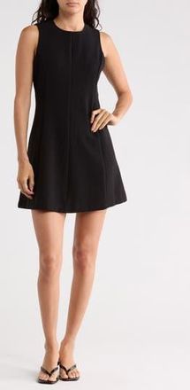 French Connection Echo Whisper A-Line Minidress in Black at Nordstrom Rack, Size 12