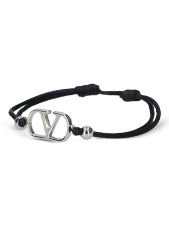 Valentino Garavani Black VLogo Signature Bracelet