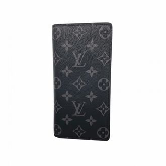 Louis Vuitton Black Long Wallet (Bi-Fold) (Pre-Owned)