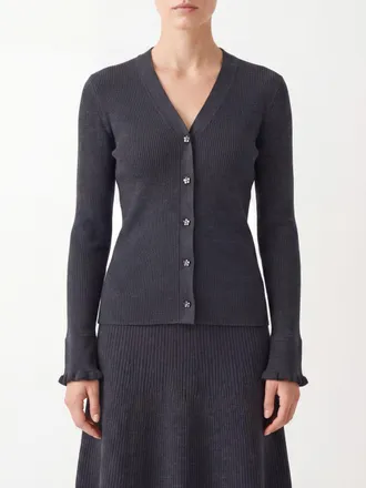 Cecilie Bahnsen Sweater Woman color Grey