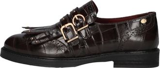 Fred De La Bretoniere Paris Eros Loafer - Dames - Schoenen - Bruin - Maat: 40 EU Leer