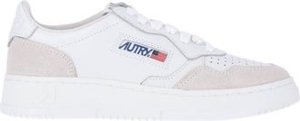 Autry Round Toe Low-Top Sneakers with Lace Closure