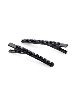 Simons Womens Dark stone barrettes