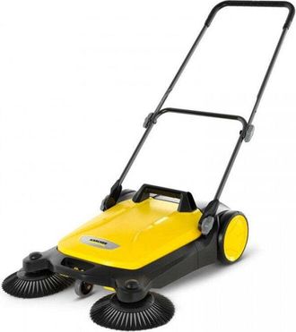 Karcher Spazzatrice manuale s 4 Twin - Ampiezza di lavoro con spazzola laterale: 680 mm - Max. prestazioni di area: 2400 m&sup2;/h - Contenitore per