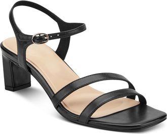Rockport Teddy Ankle Strap Sandal in Black at Nordstrom, Size 5.5