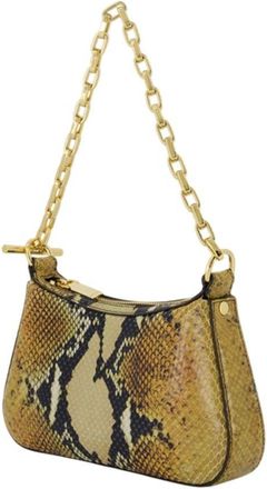 Alexander McQueen Womens Shoulder Bag Brown Calfskin