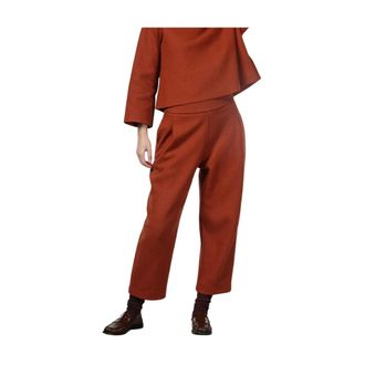 Mason's Balloon-Fit Chino Broek - Dames - Broeken - Oranje - Maat: 2XS Wol