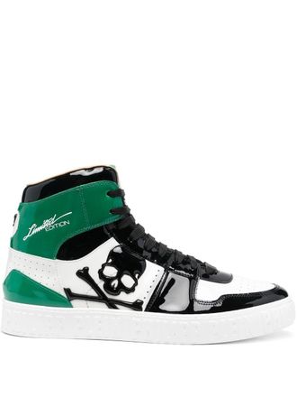 Philipp Plein Sneakers Skull - Verde