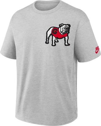 Nike Georgia Legacy Max90 Nike Mens College T-Shirt in Grey | 04T606GUGV-612