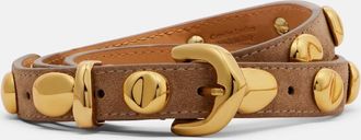 Amanu Studio Vaal embellished suede belt