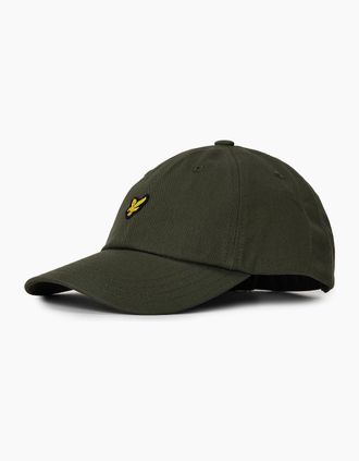 Lyle & Scott Lyle And Scott Mens Golden Eagle Logo Dad Cap - Green - Size: ONE size