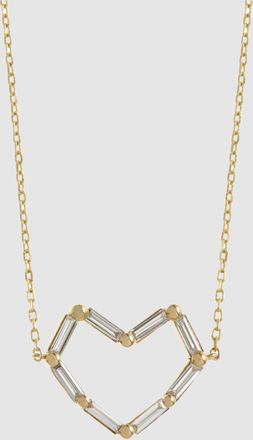 Little Ones Paris Collier Big Coeur Or Jaune