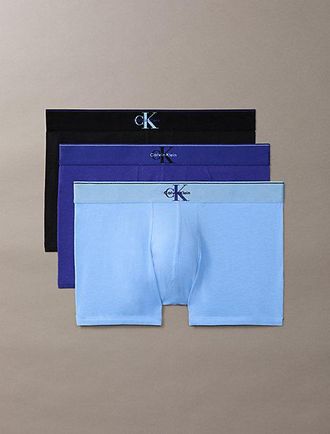 Calvin Klein Graphic Monogram Cotton Stretch Trunks