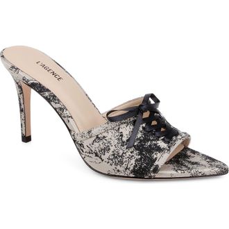 L'agence Thames Mule in Natural/Black at Nordstrom, Size 7.5