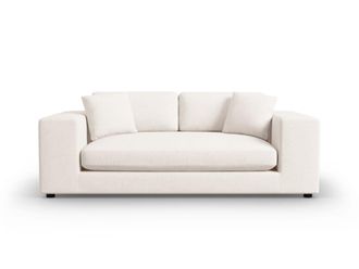 CXL by Christian Lacroix Sof&aacute; 3 plazas de tejido estructural blanco