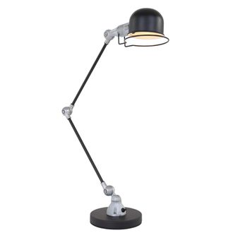 Steinhauer Mexlite - L&aacute;mpara De Mesa - Davin - Negro - Aluminio Metal