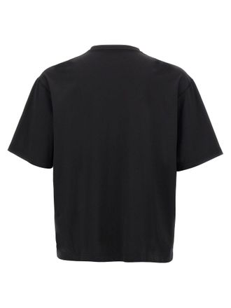 Jil Sander Logo-Print Technical T-shirt - Black