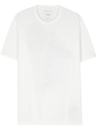 Yohji Yamamoto T-shirt con stampa - Bianco