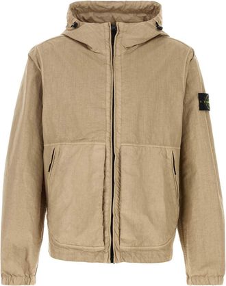 Stone Island Cappuccino Nylon Jacket
