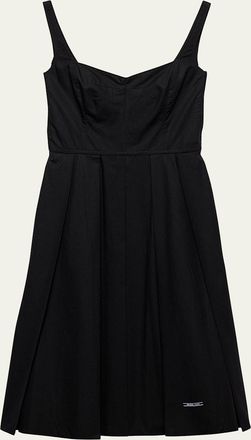 Prada Fit-and-Flare Sleeveless Dress