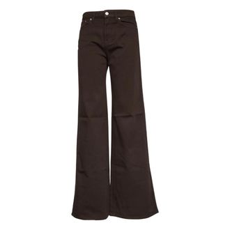 Department Five Wide Jeans, female, Brown, Size: W30 Wide Jeans