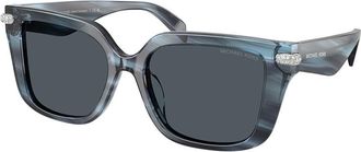 Michael Kors MK2275BU SANTO DOMINGO 405487 Womens Sunglasses Blue Size 54