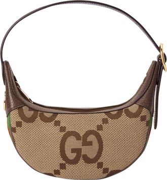 Gucci (WMNS) Gucci Ophidia Jumbo GG Mini Bag Camel Ebony 658551-UKMDG-2570