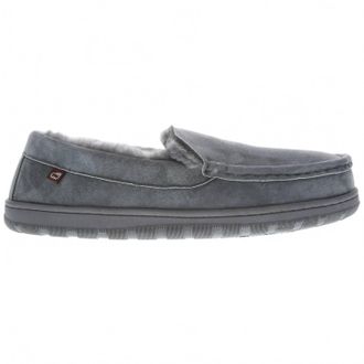 Lamofootwear Mens Harrison Moccasin In Charcoal