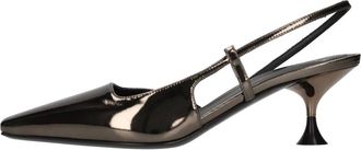 3Juin 3Juin, Schoenen, Dames, Bruin, 37 EU, Leer, Kira 055 Slingback Pomp