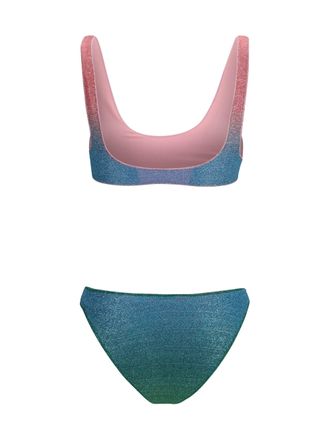 Os&eacute;ree Womens Lumi&egrave;re Sporty Set Candy Bikini Polyamide; Metal Swimwear Sea Clothing