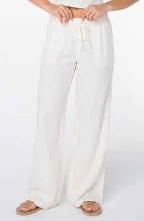 Roxy Lagoon Cover-Up Pants in Dew at Nordstrom, Size X-Small