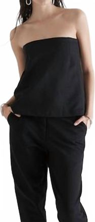 Sir. Sigrid Strapless Top In Black