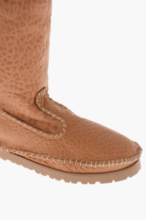Dsquared2 Stivali CAMPING In Pelle Effetto Vintage Dsquared2