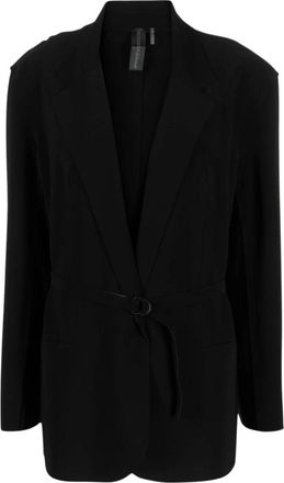 Norma Kamali Coats - Dames - Blazers - Zwart - XS - Jassen