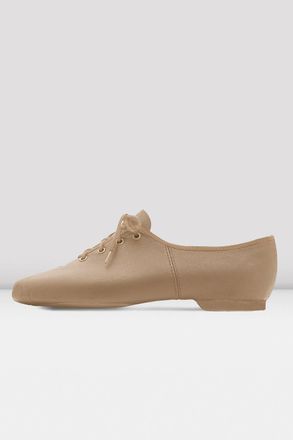 Bloch Ladies Dance Now Split Sole Leather Jazz Shoes, Black Leather