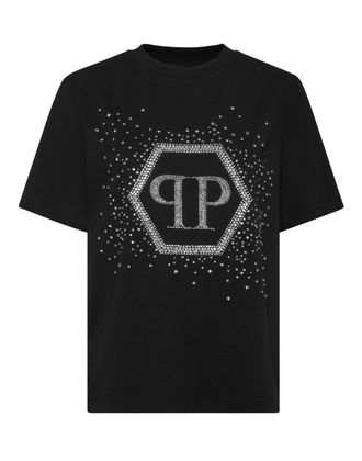 Philipp Plein T-Shirt Man Pasvorm Hexagon