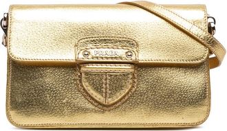 Prada Pre-owned Prada Metallic Cinghiale Crossbody Ladies LQJUK5ADBAPDM4KE