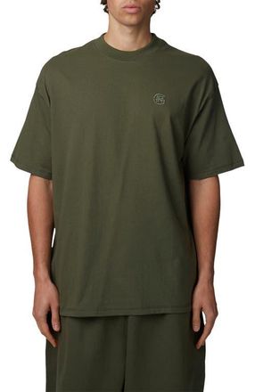 Good For Nothing Oversized Halftone T-Shirt in Green at Nordstrom, Size Xx-Large Uk