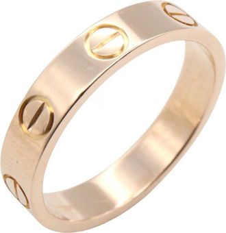 Cartier Gold Pink Gold (18K) Band Ring (Pre-Owned)